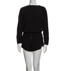 Helmut Lang Angora Bateau Neckline Romper Size: Petite